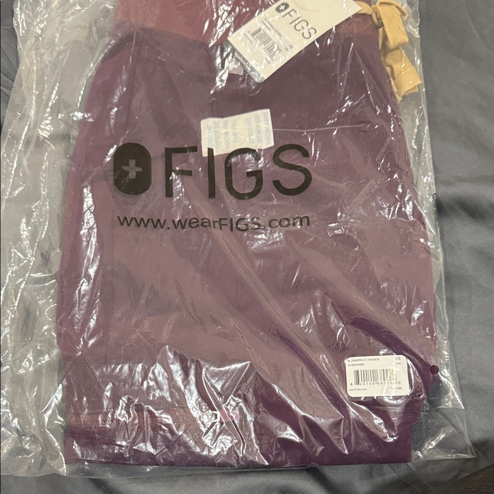 Figs Deep Purple Zamora Scrub Pants